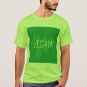 Vegan Message Unisex T-Shirt (Voorkant)