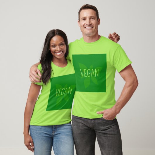 Vegan Message Unisex T-Shirt (Unisex)