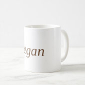 vegan mok (Voorkant rechts)