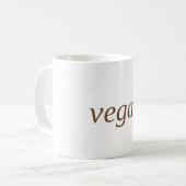vegan mok (Voorkant links)