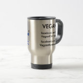 Vegan Movement Stainless Steel Reisbeker (Voorkant rechts)