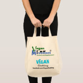 Vegan Movement/Vegan Clothing Tote Bag (Voorkant (product))