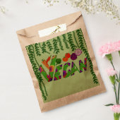 Vegan Multicolor Bedankzakje (Gezegeld)