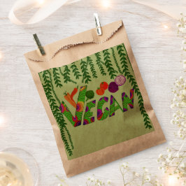Vegan Multicolor Bedankzakje
