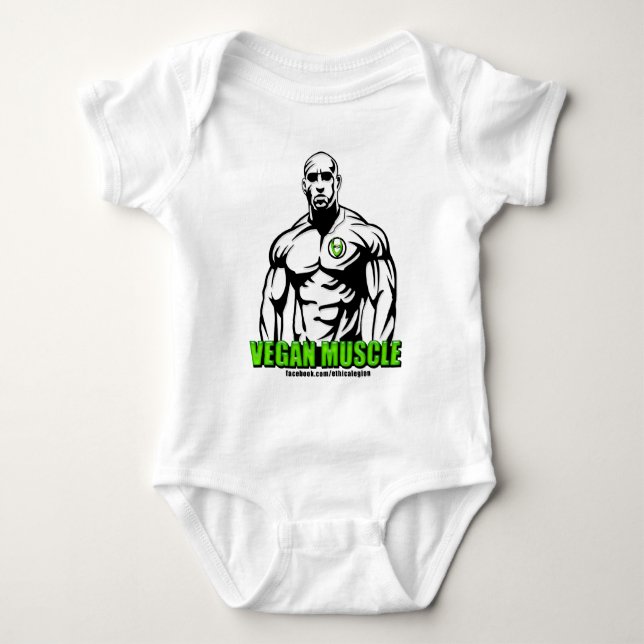 Vegan Muscle Apparel T-shirt (Voorkant)