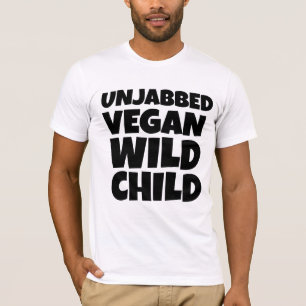 VEGAN NIET-GEVACCINEERDE WILDE KIND T-SHIRTS
