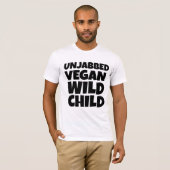 VEGAN NIET-GEVACCINEERDE WILDE KIND T-SHIRTS (Voorkant volledig)