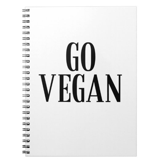 Vegan Notitieboek (Voorkant)