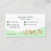 Vegan Nutritionist Professional Kaart Visitekaartje (Voorkant)