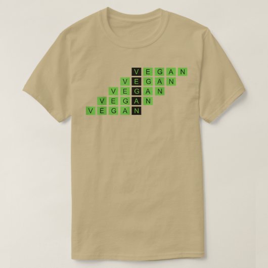 Vegan, Organic, No Meat, Vegan, vegetarian  T-shirt (Design voorkant)