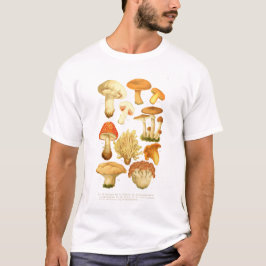 Vegan paddenstoel t-shirt