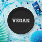 Vegan Papieren Bordje (Feest)