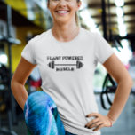 Vegan Plant aangedreven spiermassa Vegetarisch T-shirt<br><div class="desc">Dit ontwerp werd gecreeerd door digitale kunst. U kunt de stijl van dit shirt veranderen door Meer > onder de stijloptie te kiezen. Het kan in het gebied worden gepersonaliseerd verstrekken of door de klik aan te passen om verdere optie aan te passen en de naam, de initialen of de...</div>