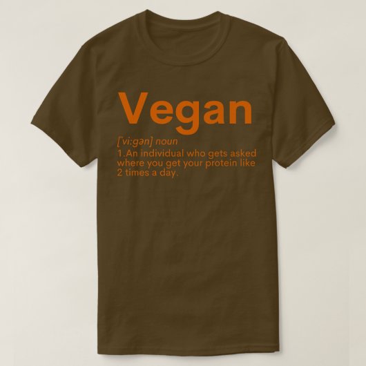 Vegan Plant Based Diet Dino Vegetarian Nature Herb T-shirt (Design voorkant)