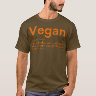 Vegan Plant Based Diet Dino Vegetarian Nature Herb T-shirt
