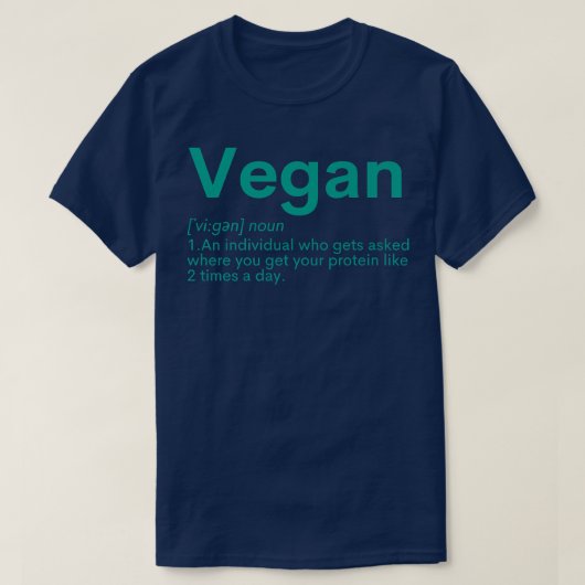 Vegan Plant Based Diet Dino Vegetarian Nature Herb T-shirt (Design voorkant)