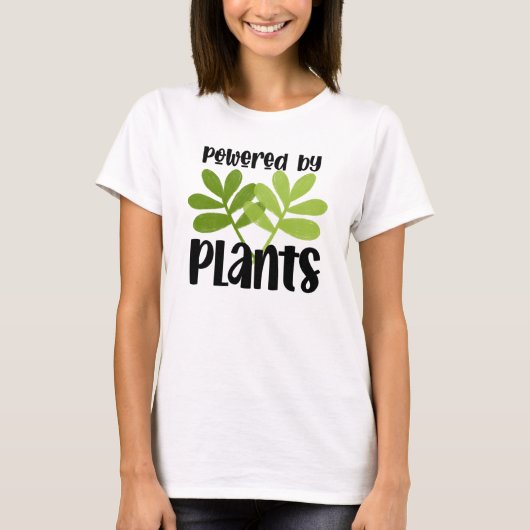 Vegan Plant based T-Shirt (Voorkant)