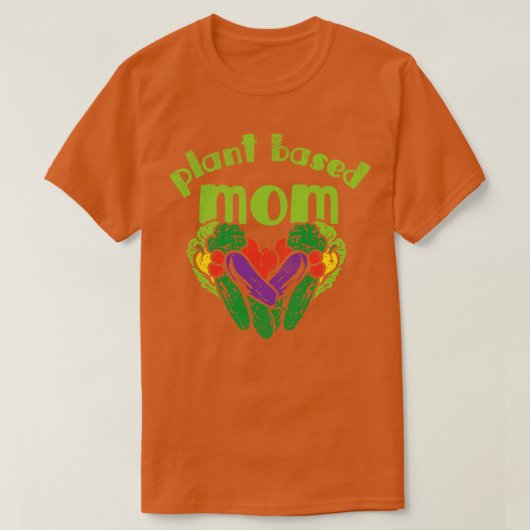 Vegan Plant Gebaseerd Moeder 2 T-shirt (Design voorkant)
