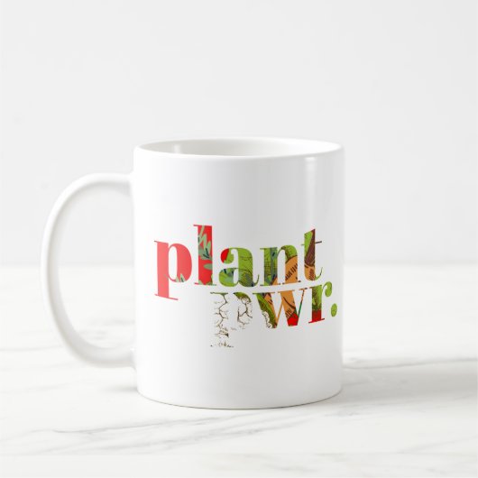 Vegan Plant Power Koffiemok (Links)