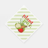Vegan Plant Power Servet (Hoek)