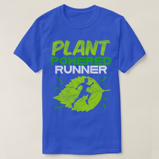 Vegan Plant Powered Runner 2 T-shirt (Design voorkant)