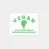 vegan post-it® notes (Voorkant)