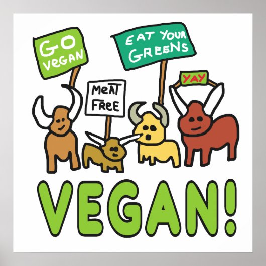 Vegan Poster (Voorkant)