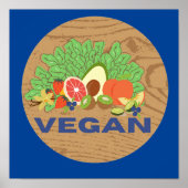 vegan poster (Voorkant)