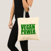 Vegan Power Bag Tote Bag (Voorkant (product))