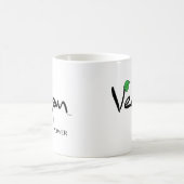 Vegan Power met Green Leaf Cool Koffiemok (Center)