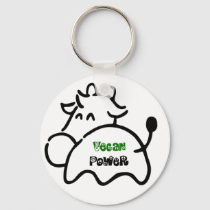 Vegan Power Sleutelhanger