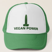 Vegan Power Trucker Pet (Voorkant)