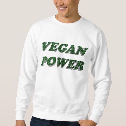 Vegan Power Trui (Voorkant)