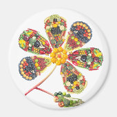 VEGAN PowerFlower Magneet (Voorkant)