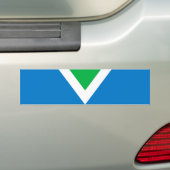 Vegan Pride Bumpersticker (Op auto)