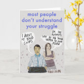 Vegan Problems Kaart (Gele Bloem)