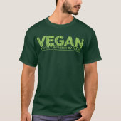 Vegan Prouly Powered by Planten Dark T-shirt (Voorkant)