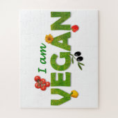 Vegan Puzzle Legpuzzel (Verticaal)