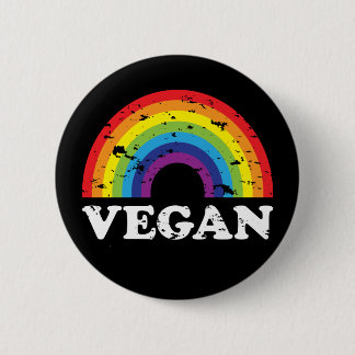 Vegan Rainbow Ronde Button 5,7 Cm