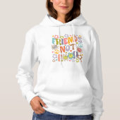 Vegan Retro  Hoodie (Voorkant)