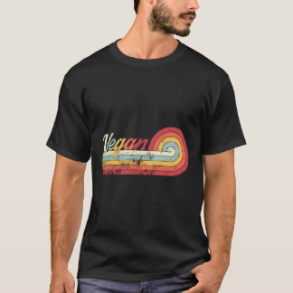 Vegan  Retro Style T-shirt