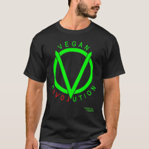 Vegan Revolution T-Shirt: door conRADICAL VEGAN T-shirt