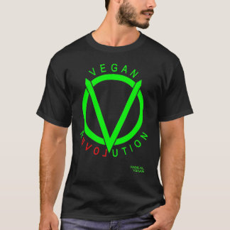 Vegan Revolution T-Shirt: door conRADICAL VEGAN T-shirt