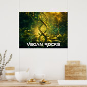 VEGAN ROCKS POSTER (Keuken)
