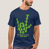 Vegan Rocks Sign Of Horns With Broccoli gift T-shirt (Voorkant)