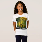 VEGAN ROCKS T-SHIRT (Voorkant volledig)