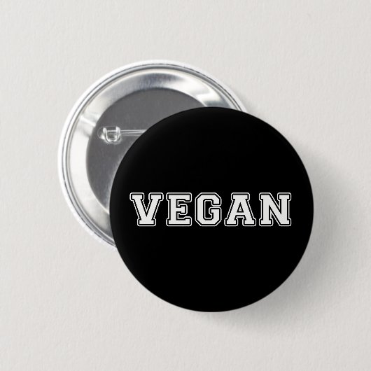 Vegan Ronde Button 5,7 Cm (Voorkant /achterkant)