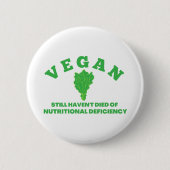 vegan ronde button 5,7 cm (Voorkant)