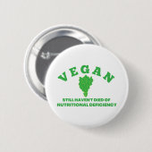 vegan ronde button 5,7 cm (Voorkant /achterkant)