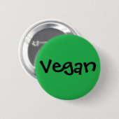 Vegan Ronde Button 5,7 Cm (Voorkant /achterkant)